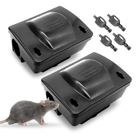 outdoor rodent bait stations